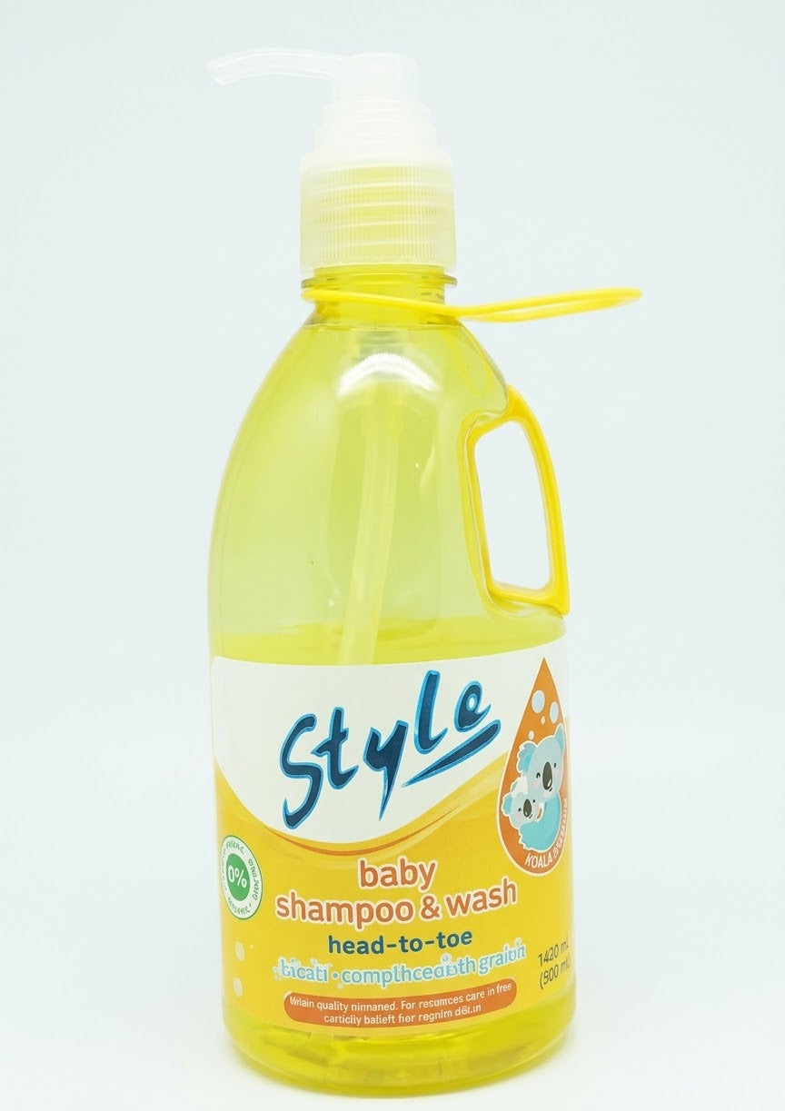 Style Baby Shampoo & Wash Head To Toe - 1.125 Liters