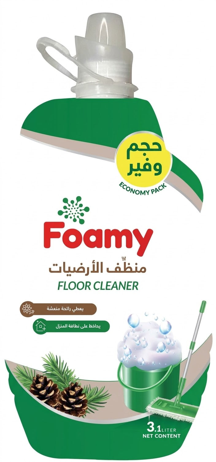 Foamy Floor Cleaner Pine 3.1 L