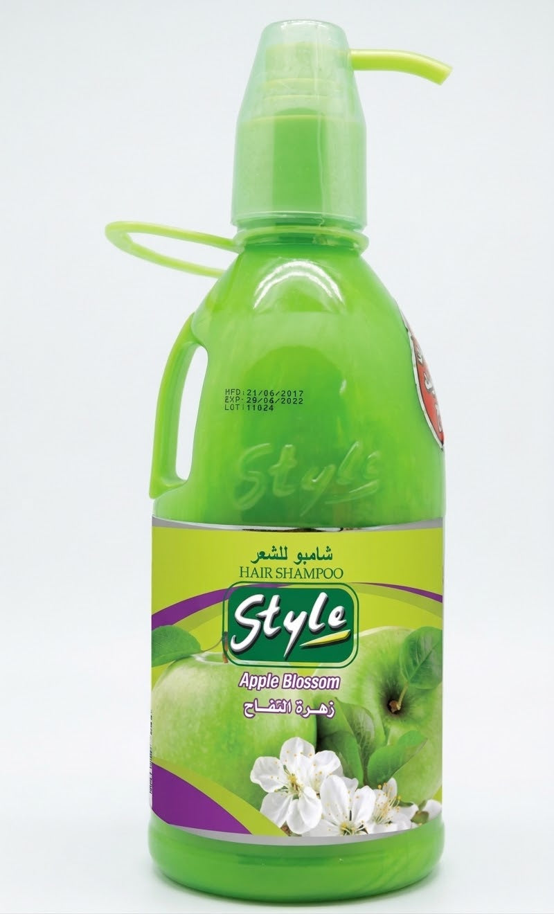 Style Hair Shampoo Apple Blossom 1.125 L