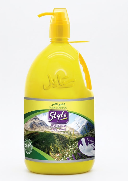 Style Hair Shampoo Alpine Herbs - 4 L