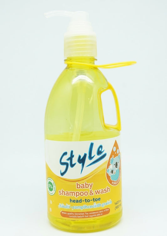 Style Baby Shampoo & Wash Head To Toe - 1.125 Liters