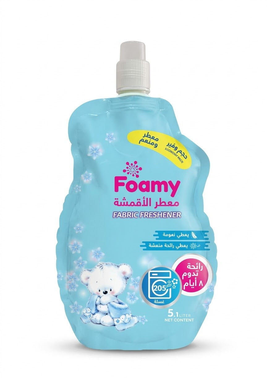 Foamy Fabric Freshener Blue 5.1 L