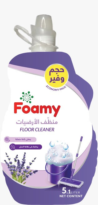 Foamy Floor Cleaner Lavender 5.1 L